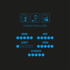 Vivaldo N.3 Espresso Forte -Köstliches Café 105608 105608 mikah vivaldo n3 espresso forte 1000g bohnen 3